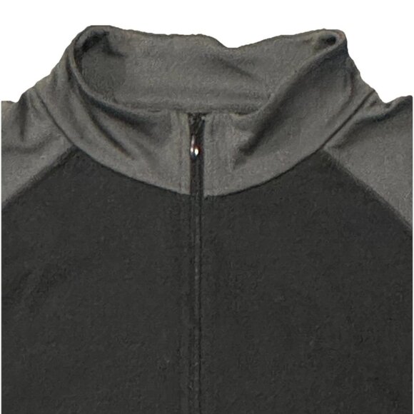 🔥 The North Face Men’s Quarter Zip Jacket – Black – XL – FlashDry® – EXCELLENT - Picture 2 of 8